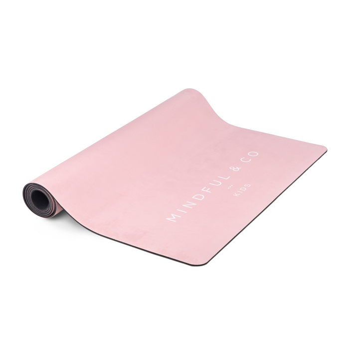 plain pink yoga mat