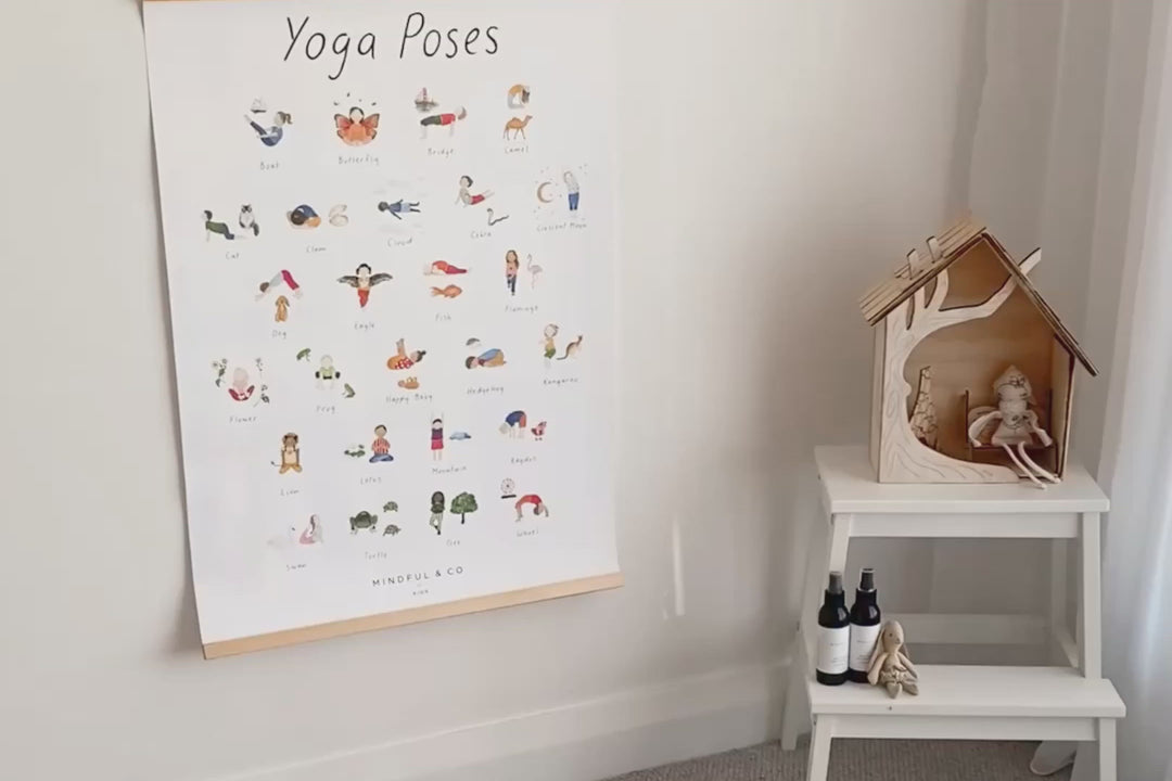 Yoga Poses Print